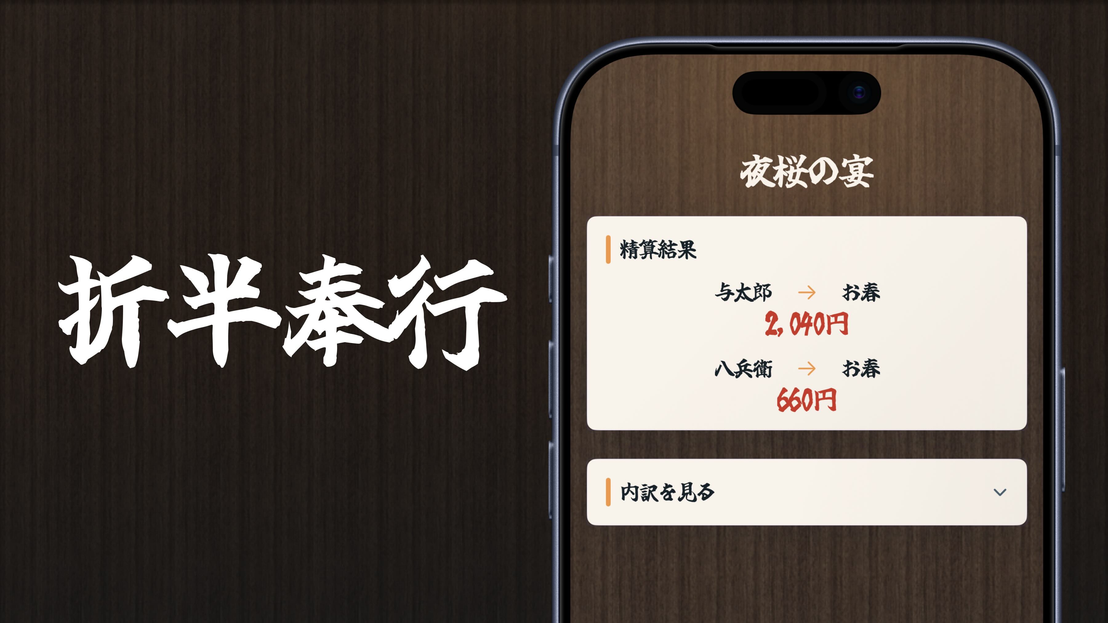 折半奉行
